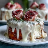 Graduation Sheet Cake with Buttercream Roses, a festive vanilla sheet cake topped with smooth buttercream and colorful piped roses for celebration.