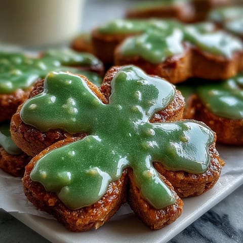 St Patricks Day Shamrock Sugar