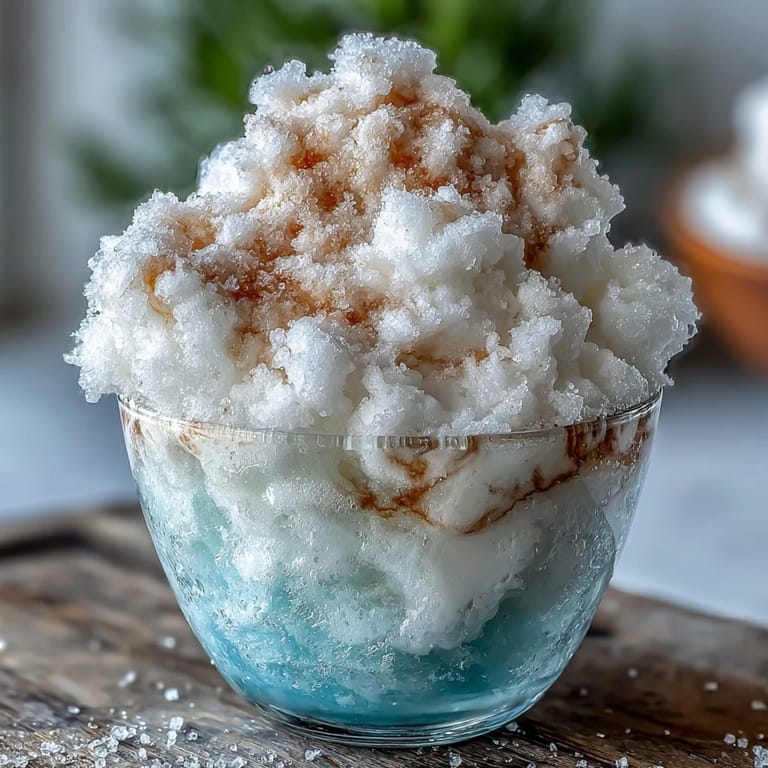 Creamy, light TikTok Cloud Slushie served in glasses, perfect for a refreshing summer sip.