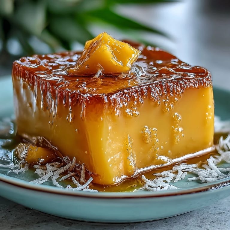 Vibrant, chilled Mango Agar-Agar Jelly Cubes, a refreshing tropical dessert delight.