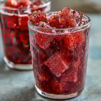 Refreshing homemade mango dragonfruit refresher with vibrant tropical colors and fresh fruit garnish in tall glasses.